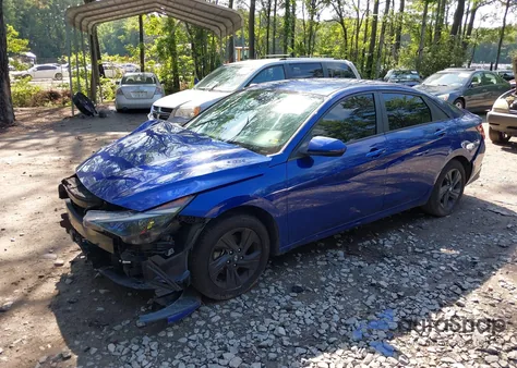 2021 Hyundai Elantra Sel из США, поврежденный, VIN 5NPLS4AG9MH035509